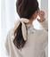 ニットリボンヘアアクセ