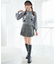サイドベルトプリーツミニスカパン