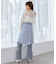 フラップレースルーズシルエットシャツ