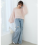 キラキラドロストメッシュニット