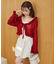 フリルカーデ×リボンインナーセット