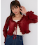 フリルカーデ×リボンインナーセット