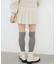 ニットプリーツミニスカパン