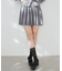 ニットプリーツミニスカパン