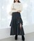 フリルデザインスリットスカート