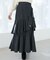 フリルデザインスリットスカート