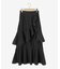 フリルデザインスリットスカート