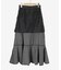 フリルデザインスリットスカート