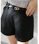 ベルト付きショートパンツ
