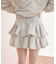 ∞ティアードフリルミニスカパン