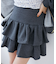∞ティアードフリルミニスカパン