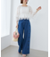 リボンビジューデニムパンツ