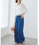 リボンビジューデニムパンツ