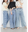 リボンビジューデニムパンツ