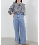 リボンビジューデニムパンツ