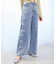 リボンビジューデニムパンツ