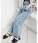 リボンビジューデニムパンツ