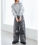リボンビジューデニムパンツ