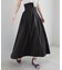 ハイウエストバックレースアップスカート
