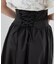 ハイウエストバックレースアップスカート