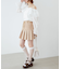 ティアードフリルオフショルブラウス