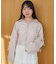 リボンライントラックブルゾン