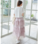 パール付きクロップドロゴTシャツ