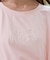パール付きクロップドロゴTシャツ