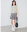 インナー付きドロストシアーブラウス