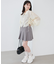 インナー付きドロストシアーブラウス