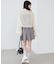 インナー付きドロストシアーブラウス