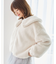 ジップデザインファーブルゾン