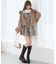 ジップデザインファーブルゾン