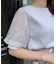 パールチュールスリーブトップス