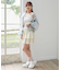 カップ付ダブルリボンキャミソール