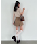 ∞リボンセットドッキング半袖ニット
