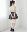 ∞リボンセットドッキング半袖ニット