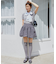 ∞リボンセットドッキング半袖ニット