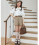 ベルト付きショートパンツ