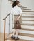 ベルト付きショートパンツ