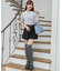 ベルト付きショートパンツ