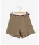ベルト付きショートパンツ