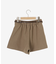 ベルト付きショートパンツ
