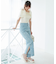 肩リボンオフショルカットトップス