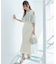 肩開きフリルブラウス
