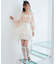 サイドラッフルティアードミニスカパン