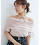 サイドドロストオフショルカットトップス