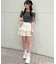 ∞ラメチュールオフショル半袖トップス