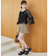 ◎2wayペプラムシアーブラウス