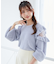 Ladyフリルシャギーニット